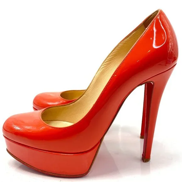 🌷❤️🔥FINAL SALE 🔥 NO OFFERS🌷💥Christian Louboutin Bianca 140 Heels 36.5 - Picture 1 of 9